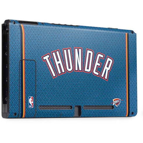 NBA Oklahoma City Thunder Jersey Nintendo Switch Bundle Skin