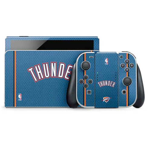 NBA Oklahoma City Thunder Jersey Nintendo Skins