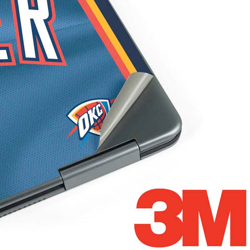 NBA Oklahoma City Thunder Jersey Notebook 9 Pro 13in (2017) Skin