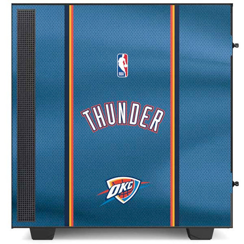 NBA Oklahoma City Thunder Jersey NZXT H510 Compact ATX Mid-Tower Case Skin