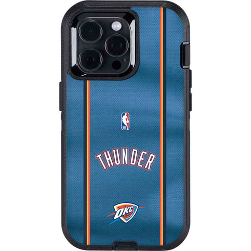 NBA Oklahoma City Thunder Jersey Otterbox Defender iPhone Skin