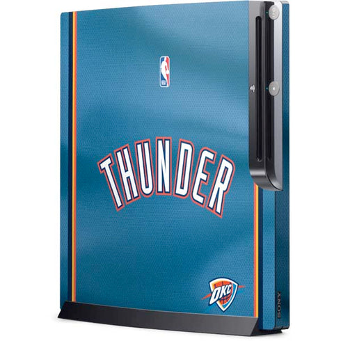 NBA Oklahoma City Thunder Jersey Playstation 3 & PS3 Slim Skin