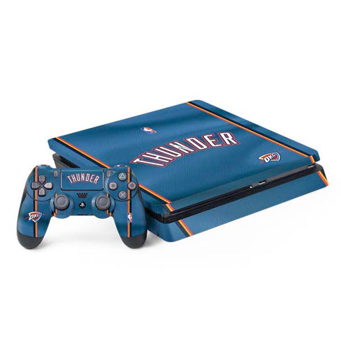 NBA Oklahoma City Thunder Jersey PS4 Slim Bundle Skin