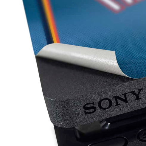 NBA Oklahoma City Thunder Jersey PS4 Slim Bundle Skin