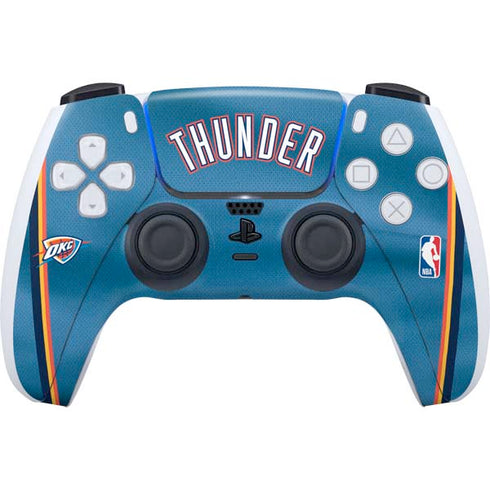 NBA Oklahoma City Thunder Jersey PS5 Controller Skin