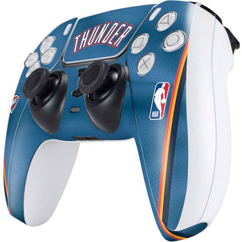 NBA Oklahoma City Thunder Jersey PS5 Controller Skin