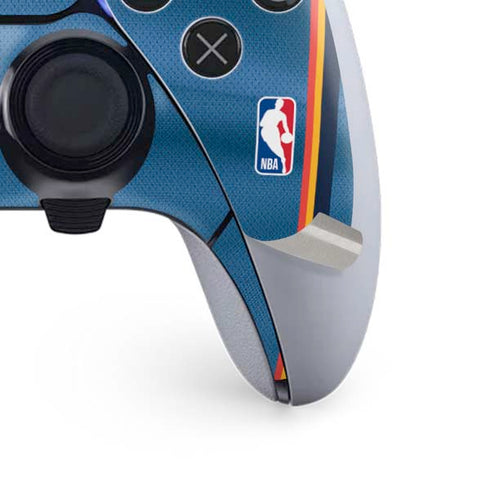 NBA Oklahoma City Thunder Jersey PS5 DualSense Edge Pro Controller Skin