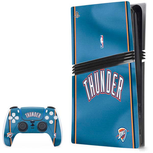 NBA Oklahoma City Thunder Jersey PlayStation PS5 Skins