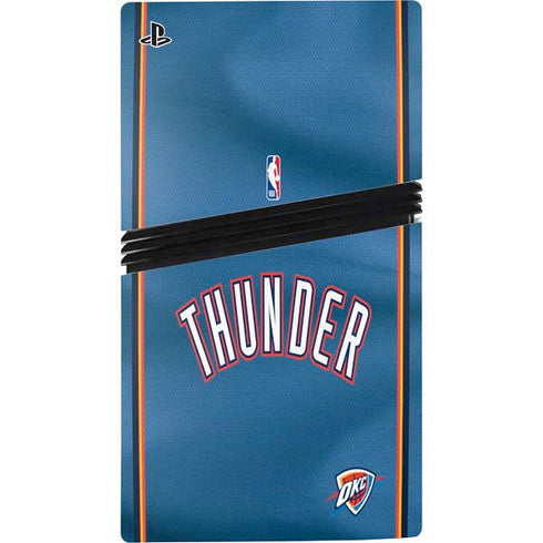 NBA Oklahoma City Thunder Jersey PS5 Pro Bundle Skin