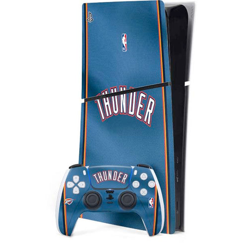 NBA Oklahoma City Thunder Jersey PlayStation PS5 Skins