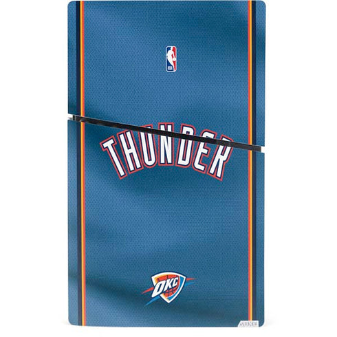 NBA Oklahoma City Thunder Jersey PS5 Slim Digital Edition Bundle Skin