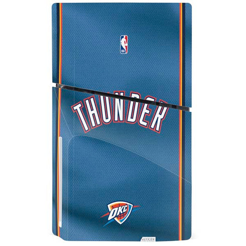 NBA Oklahoma City Thunder Jersey PS5 Slim Disk Bundle Skin