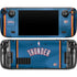 NBA Oklahoma City Thunder Jersey Steam Deck Handheld Gaming Computer OLED Skin