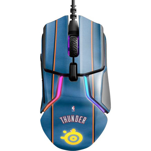NBA Oklahoma City Thunder Jersey SteelSeries Rival 600 Gaming Mouse Skin