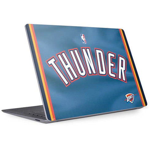NBA Oklahoma City Thunder Jersey Surface Laptop 3 13.5in Skin