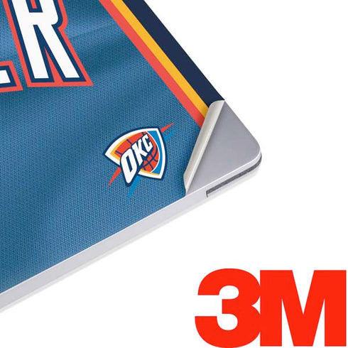 NBA Oklahoma City Thunder Jersey Surface Laptop 3 13.5in Skin