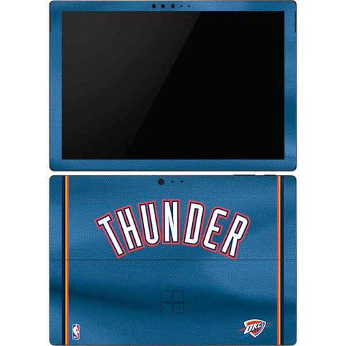 NBA Oklahoma City Thunder Jersey Surface Pro 6 Skin
