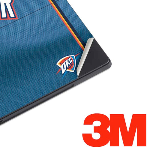 NBA Oklahoma City Thunder Jersey Surface Pro 6 Skin