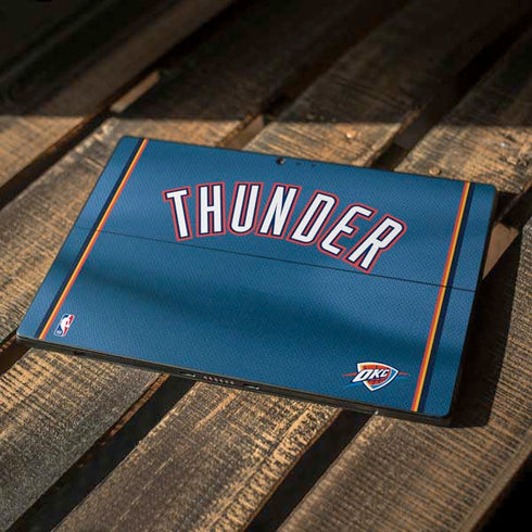 NBA Oklahoma City Thunder Jersey Surface Pro 6 Skin