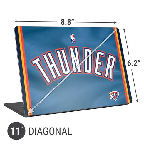 NBA Oklahoma City Thunder Jersey Universal Laptop 11in (8.8 x 6.2in) Skin