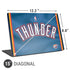 NBA Oklahoma City Thunder Jersey Universal Laptop 15in (12.2 x 8.8in) Skin