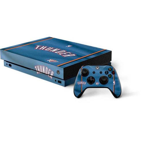 NBA Oklahoma City Thunder Jersey Xbox One X Bundle Skin