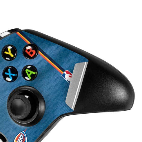 NBA Oklahoma City Thunder Jersey Xbox One X Controller Skin