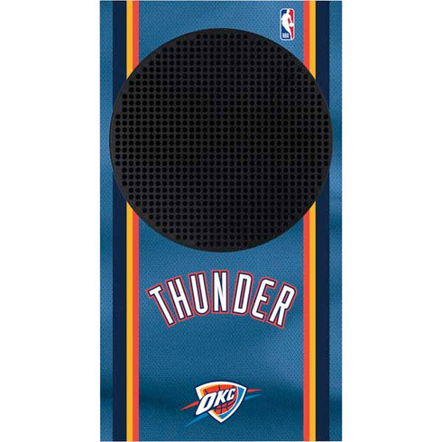 NBA Oklahoma City Thunder Jersey Xbox Series S Console Skin