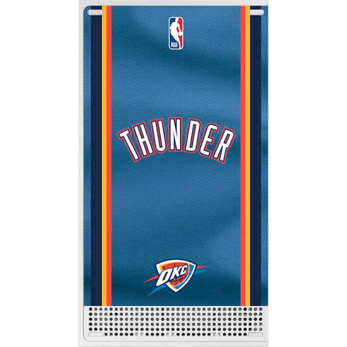 NBA Oklahoma City Thunder Jersey Xbox Series S Console Skin