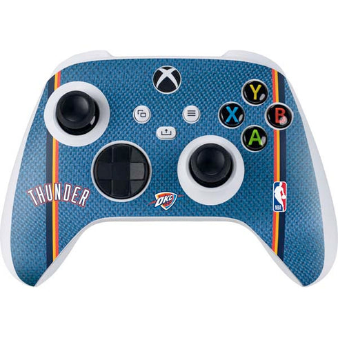 NBA Oklahoma City Thunder Jersey Xbox Series S Controller Skin