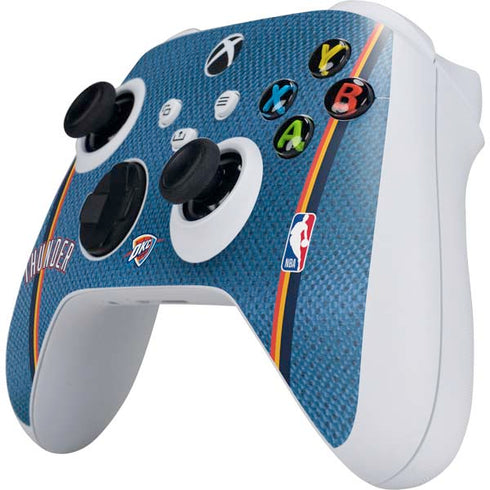 NBA Oklahoma City Thunder Jersey Xbox Series S Controller Skin