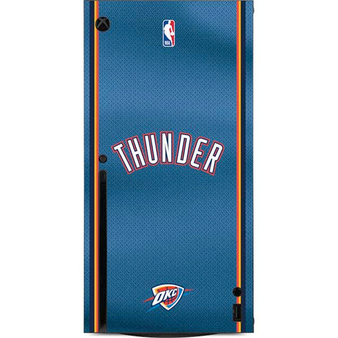 NBA Oklahoma City Thunder Jersey Xbox Series X Console Skin