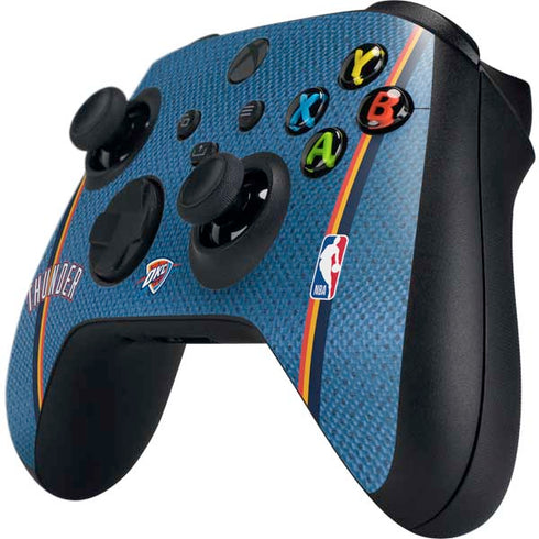 NBA Oklahoma City Thunder Jersey Xbox Series X Controller Skin