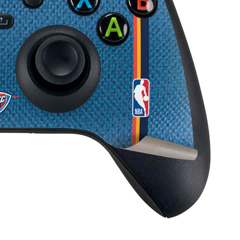 NBA Oklahoma City Thunder Jersey Xbox Series X Controller Skin