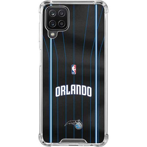 NBA Orlando Magic Jersey Galaxy A12 Clear Case