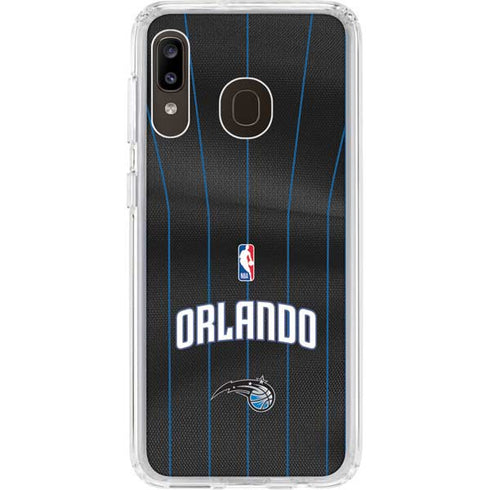 NBA Orlando Magic Jersey Galaxy A20 Clear Case