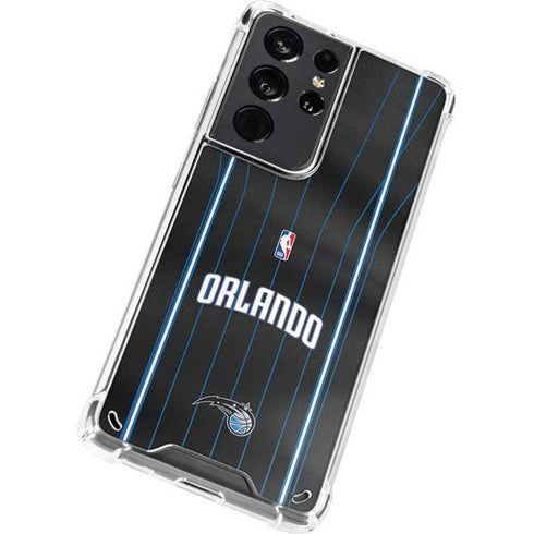 NBA Orlando Magic Jersey Galaxy S21 Ultra 5G Clear Case