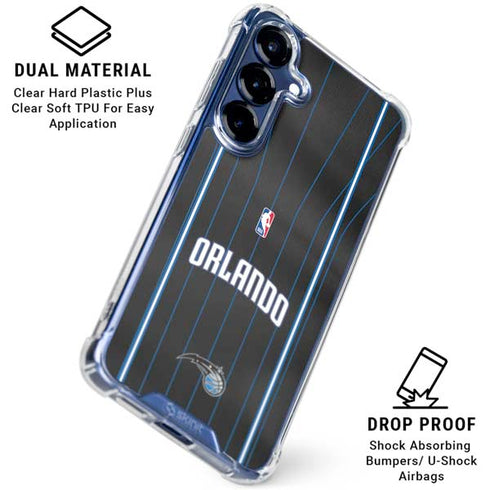 NBA Orlando Magic Jersey Galaxy S25 Plus Clear Case