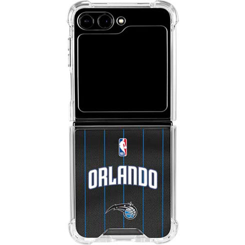 NBA Orlando Magic Jersey Galaxy Z Flip5 5G Clear Case