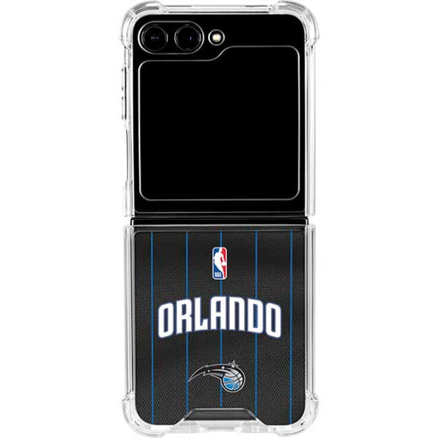 NBA Orlando Magic Jersey Galaxy Z Flip6 Clear Case