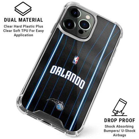 NBA Orlando Magic Jersey iPhone 15 Pro Clear Case