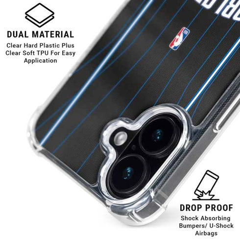 NBA Orlando Magic Jersey iPhone 16 Clear Case