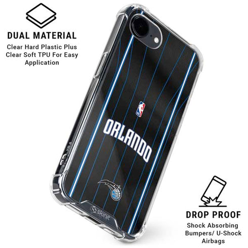 NBA Orlando Magic Jersey iPhone 16e Clear Case