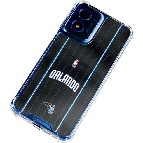 NBA Orlando Magic Jersey Moto G Play 4G (2024) Clear Case