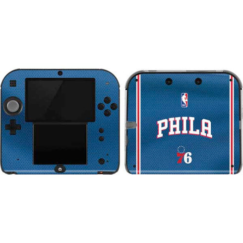 NBA Philadelphia 76ers Jersey Nintendo 2DS Skin