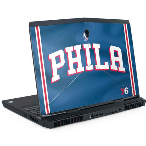 NBA Philadelphia 76ers Jersey Dell Alienware Skin
