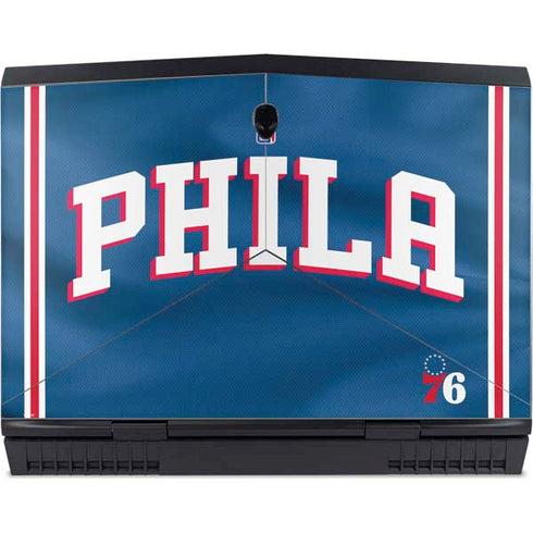 NBA Philadelphia 76ers Jersey Dell Alienware Skin