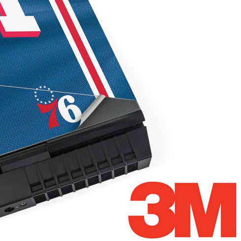NBA Philadelphia 76ers Jersey Dell Alienware Skin
