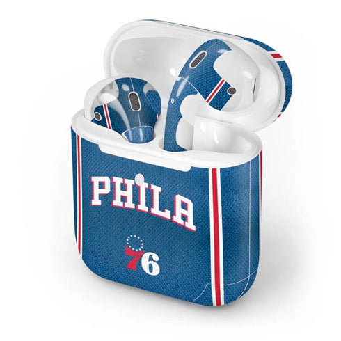 NBA Philadelphia 76ers Jersey Apple AirPods 2 Skin