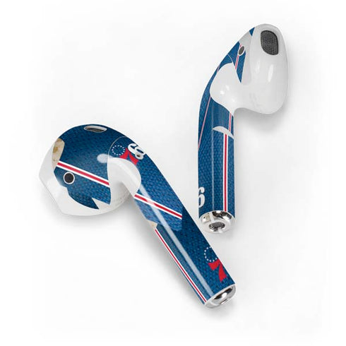 NBA Philadelphia 76ers Jersey Apple AirPods Skin